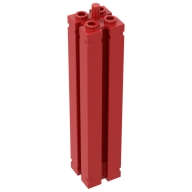 Lego podpěra 2x2x8, červená (4191101)